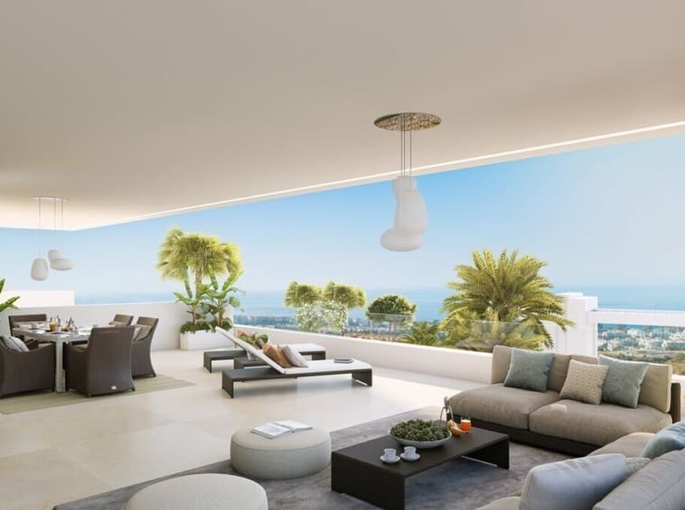 Balcón del Mediterráneo luxury apartments by MDR Luxury Homes with panoramic sea views on the Costa del Sol