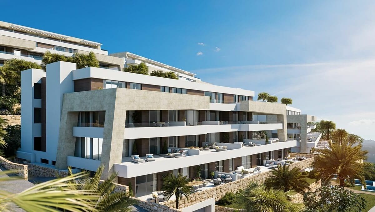 Balcón del Mediterráneo luxury apartments by MDR Luxury Homes with panoramic sea views on the Costa del Sol