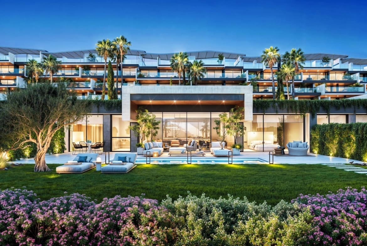 Explore Nubay in Manilva luxury beachfront homes with sea views and modern amenities Presented by MDR Luxury Homes