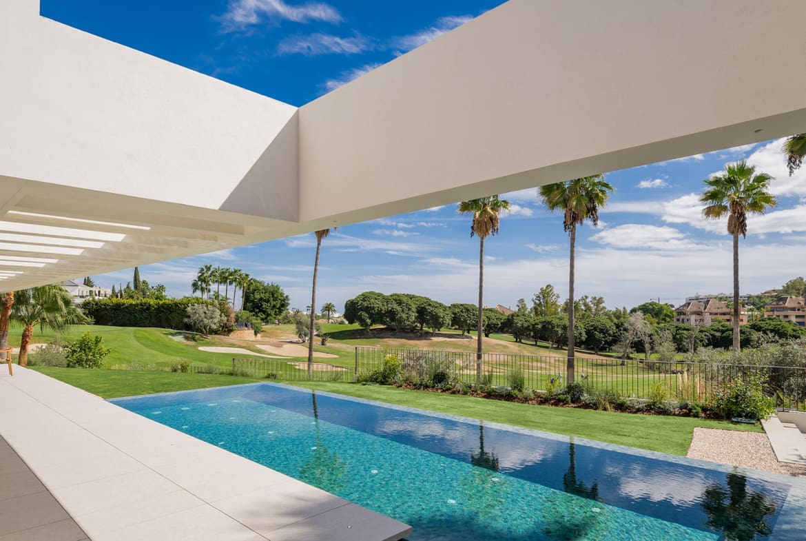 Frontline Golf Villa Casa Tesalia Luxury home in Los Naranjos - MDR Luxury Homes