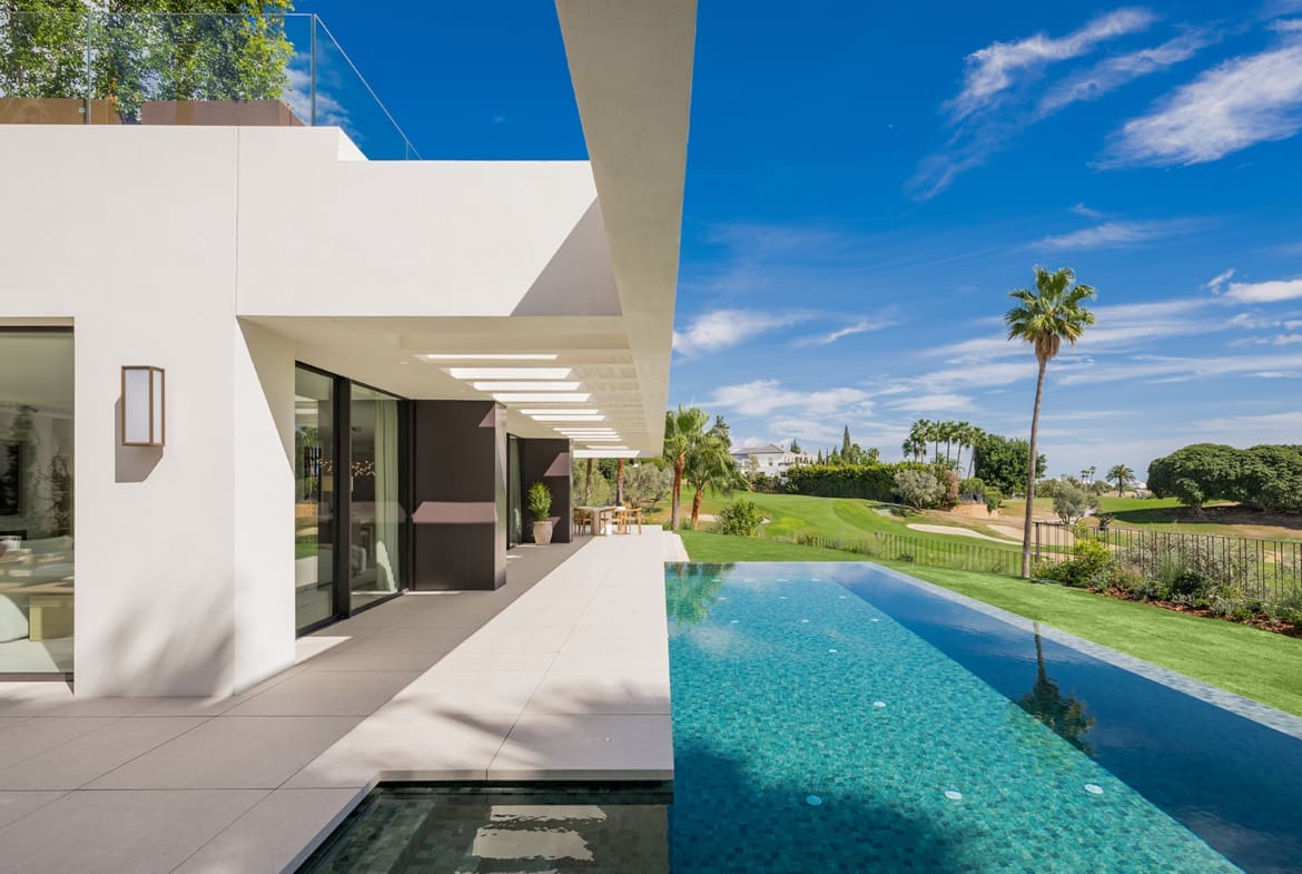 Frontline Golf Villa Casa Tesalia Luxury home in Los Naranjos - MDR Luxury Homes
