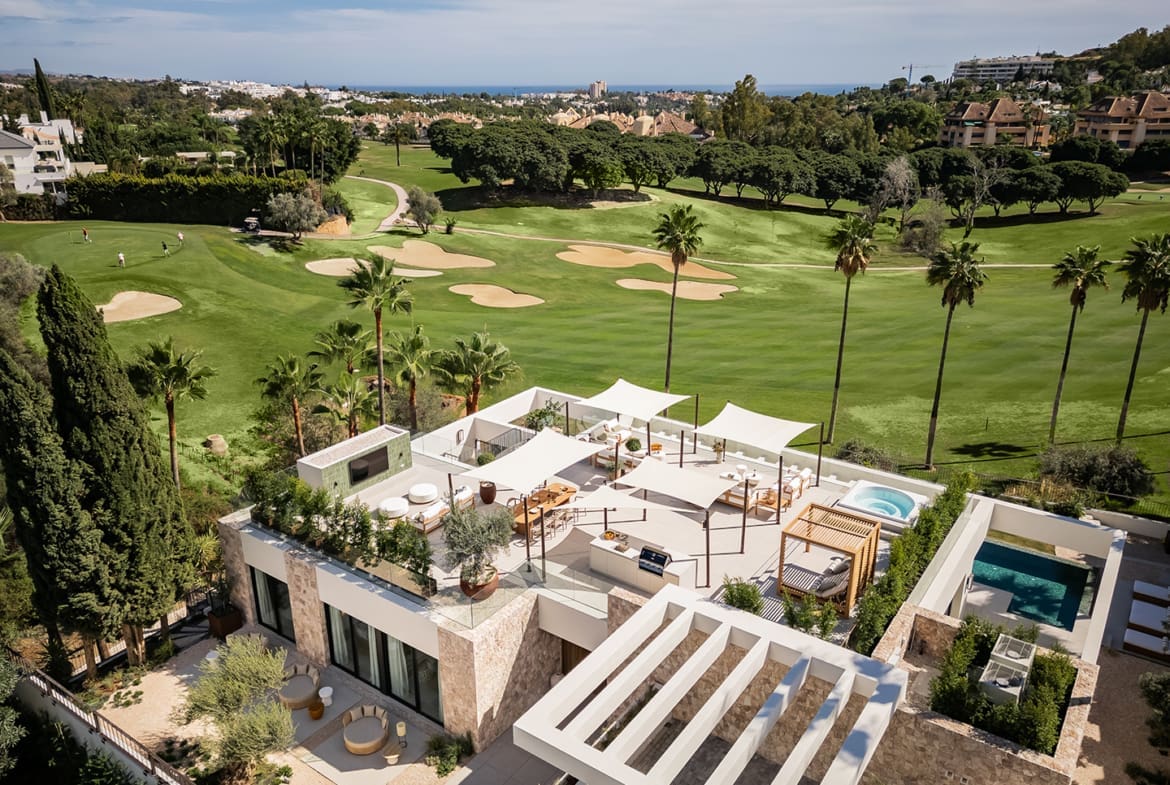 Frontline Golf Villa Casa Tesalia Luxury home in Los Naranjos - MDR Luxury Homes