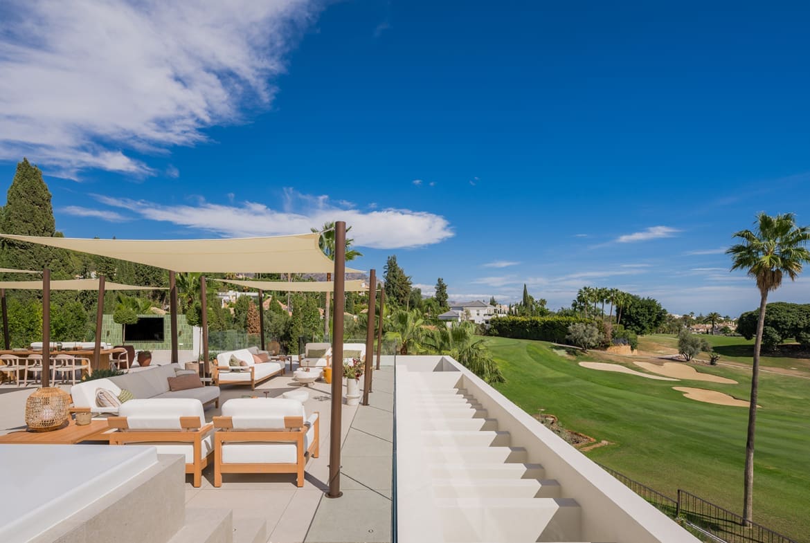 Frontline Golf Villa Casa Tesalia Luxury home in Los Naranjos - MDR Luxury Homes