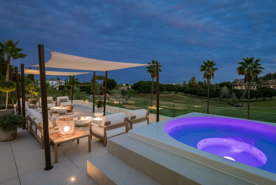 Frontline Golf Villa Casa Tesalia Luxury home in Los Naranjos - MDR Luxury Homes