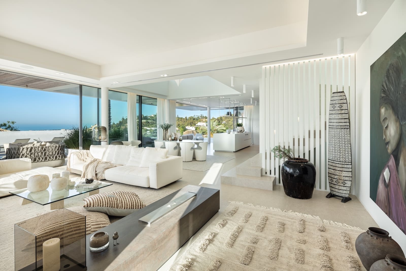 Villa Mika a contemporary luxury villa in La Quinta offered by MDR Luxury Homes featuring panoramic views modern design a heated pool and spacious terraces