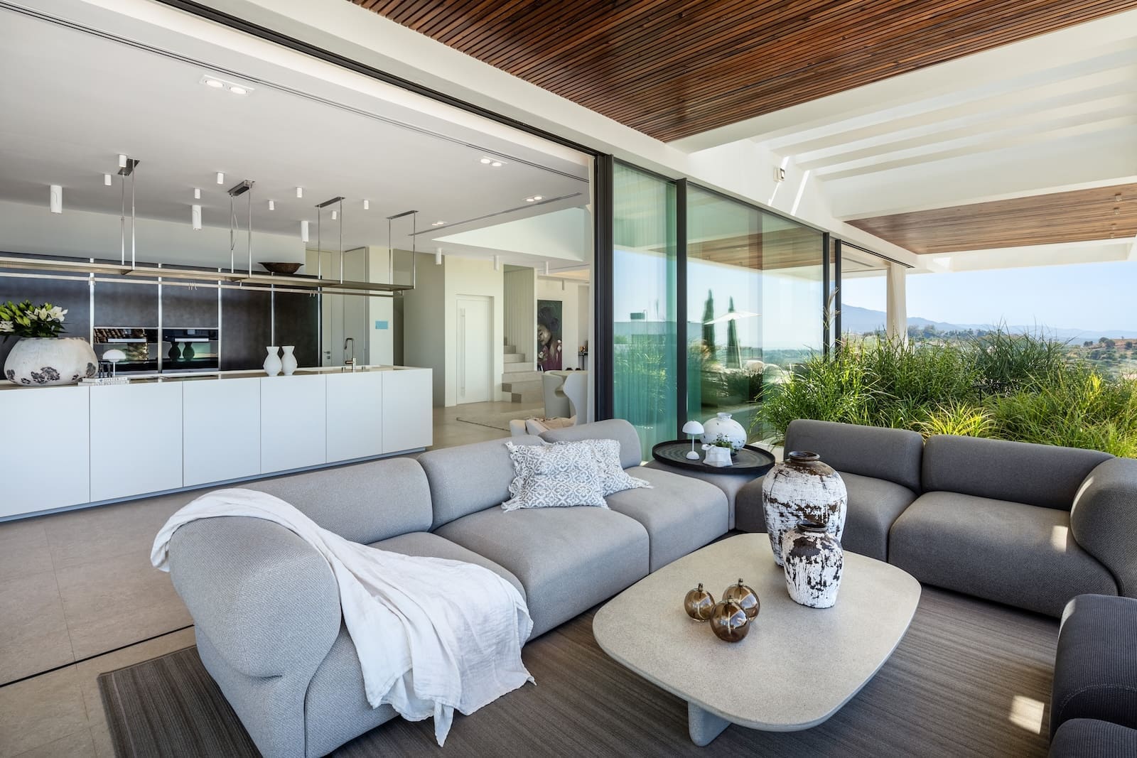 Villa Mika a contemporary luxury villa in La Quinta offered by MDR Luxury Homes featuring panoramic views modern design a heated pool and spacious terraces