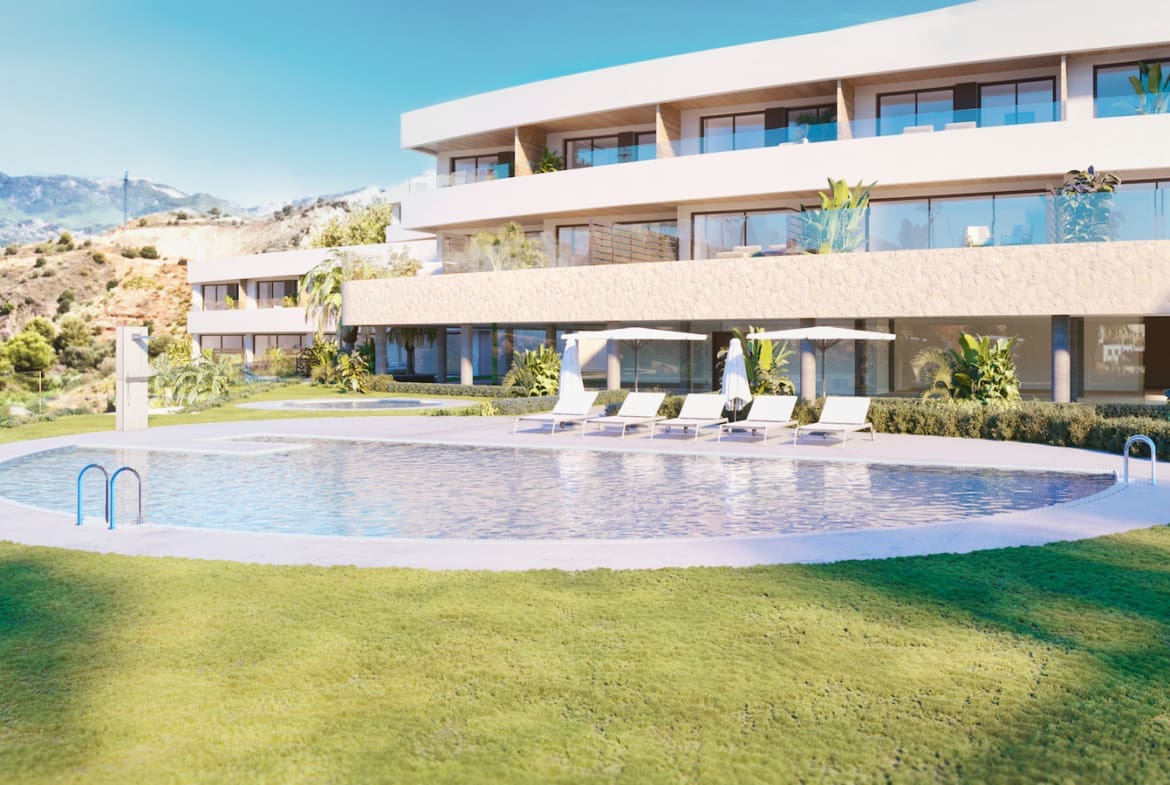 Korall Residences by MDR Luxury Homes in Fuengirola with luxury design and sea views.