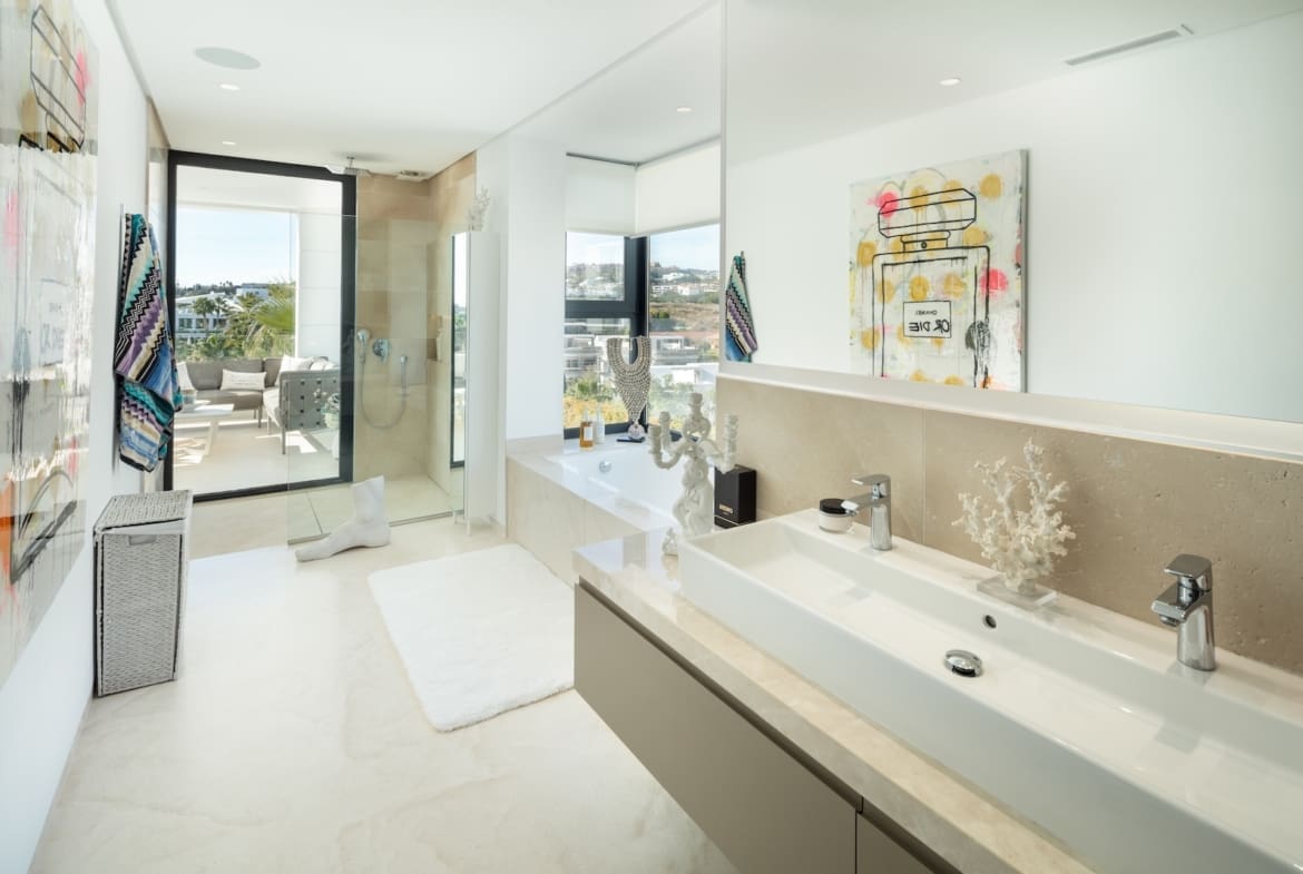 Los Olivos 5 Modern luxury villa with pool and panoramic views in Marbellas Golf Valley MDR Luxury Homes __MG_3866-HDR-Edit Los Olivos 5 Modern luxury villa with pool and panoramic views in Marbellas Golf Valley MDR Luxury Homes