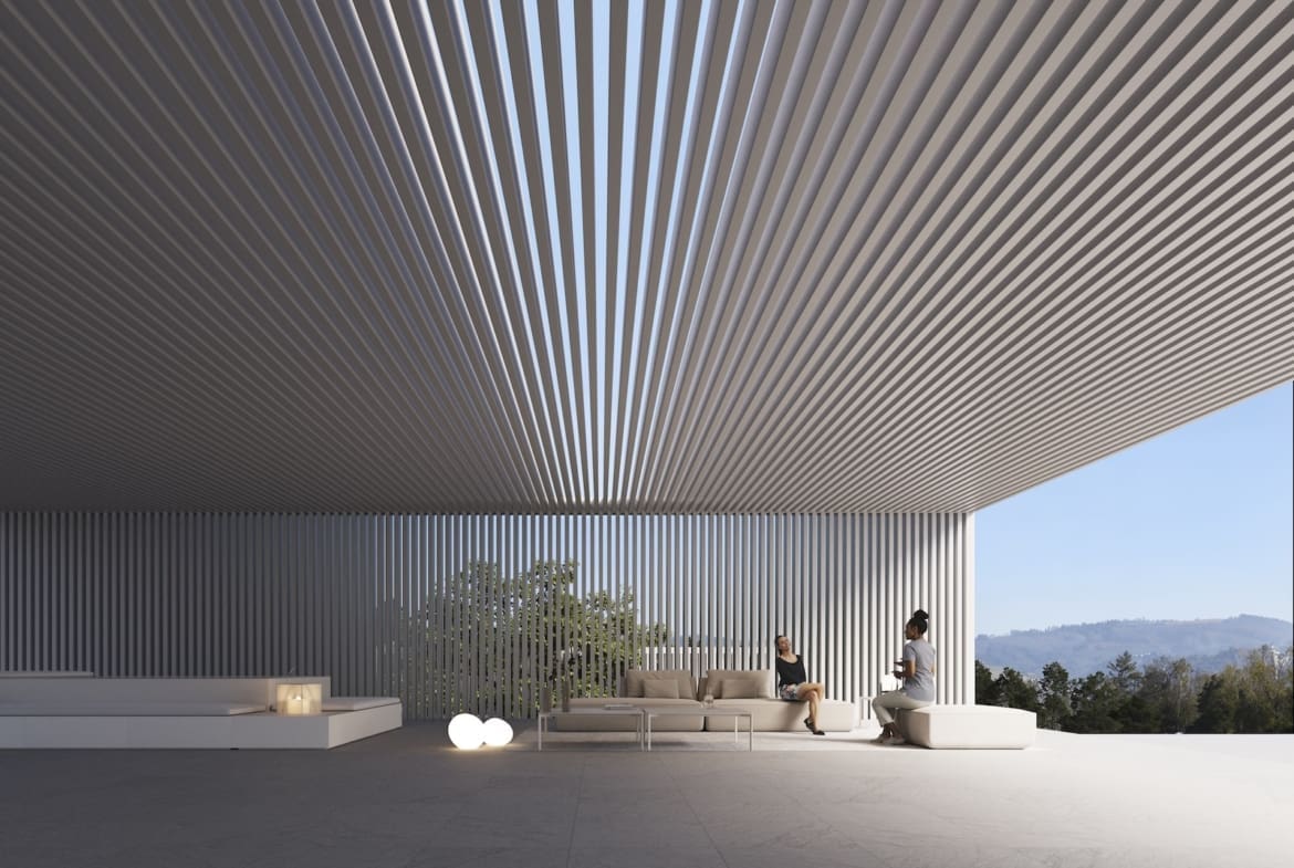 Modern luxury villa at ONE SEVEN Estepona offered by MDR Luxury Homes showcasing contemporary design and sustainable living