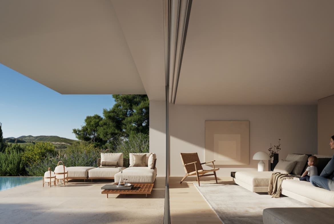 Modern luxury villa at ONE SEVEN Estepona offered by MDR Luxury Homes showcasing contemporary design and sustainable living