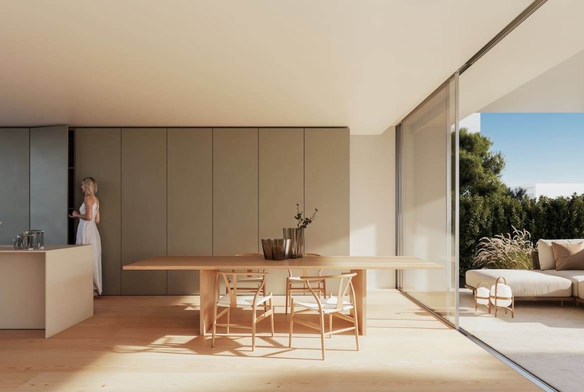 Modern luxury villa at ONE SEVEN Estepona offered by MDR Luxury Homes showcasing contemporary design and sustainable living