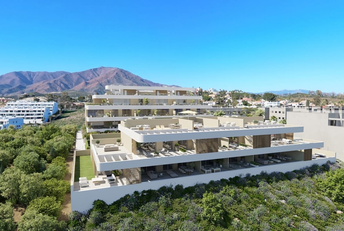01 – Celestia Homes Sea view luxury apartments in Estepona offered by MDR Luxury Homes Celestia Homes: Sea-view luxury apartments in Estepona by MDR