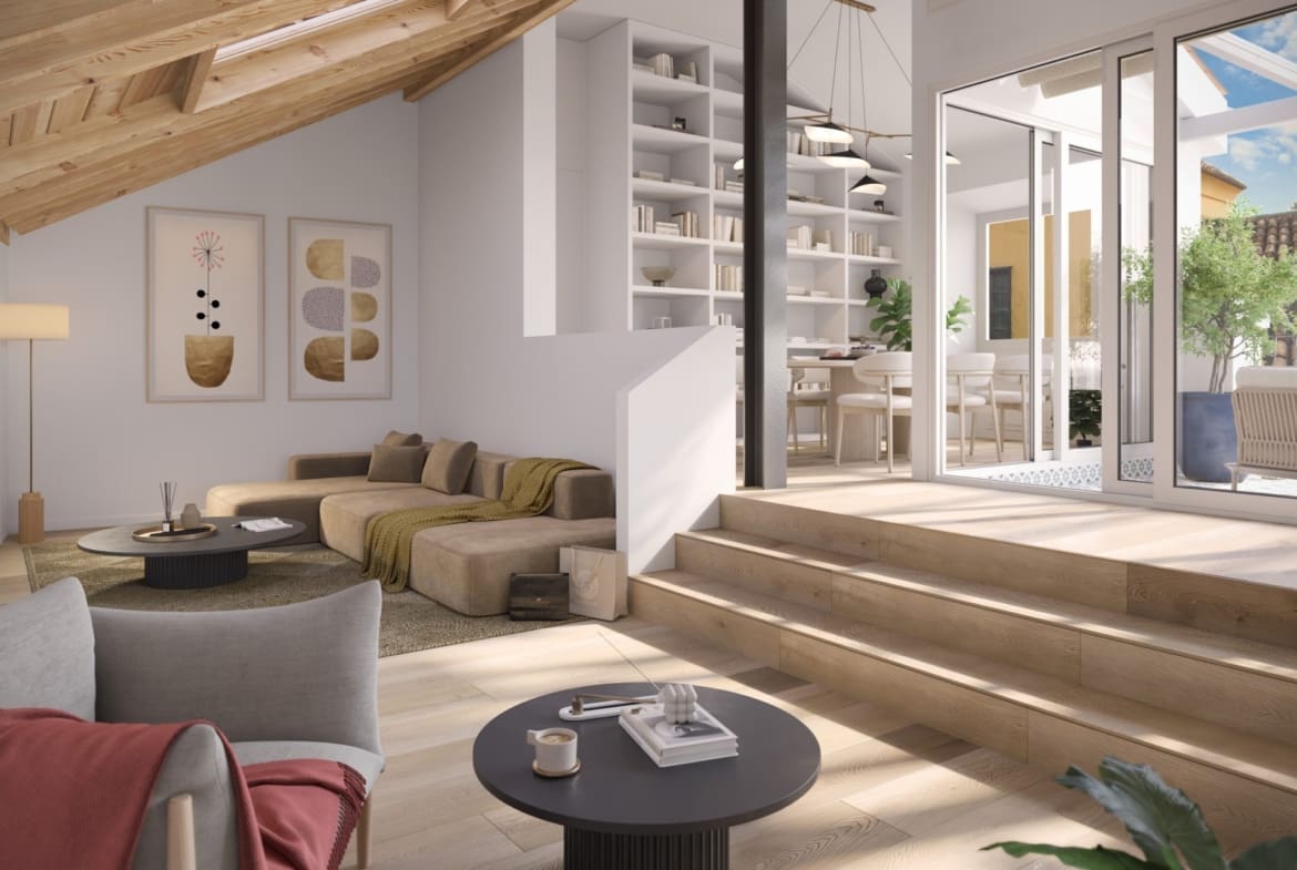 Luxury apartment in Lumina 23, historic Málaga, offered by MDR Luxury Homes