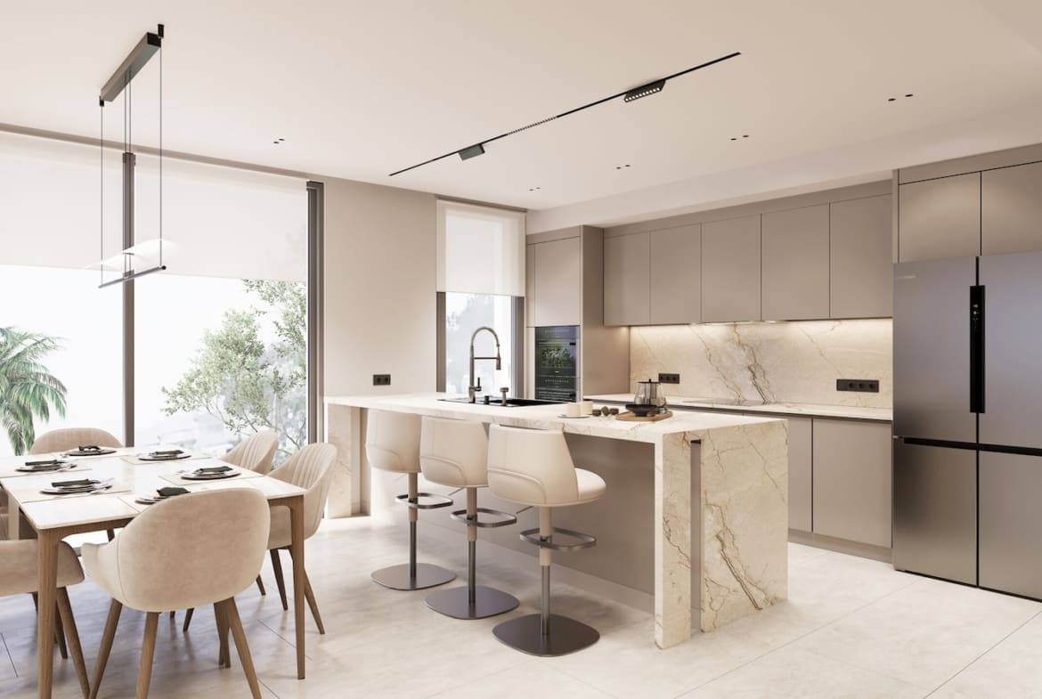 El Taraje -Stage_11_061224cdr Luxury apartments at Essence Residence, promoted by MDR Luxury Homes, offering exclusive living on the Costa del Sol.
