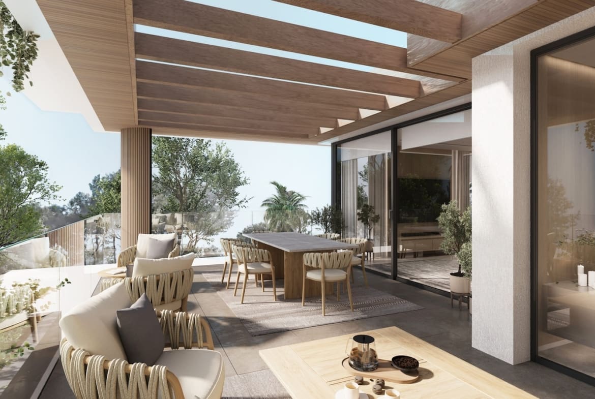 El Taraje -Stage_11_061224cdr Luxury apartments at Essence Residence, promoted by MDR Luxury Homes, offering exclusive living on the Costa del Sol.