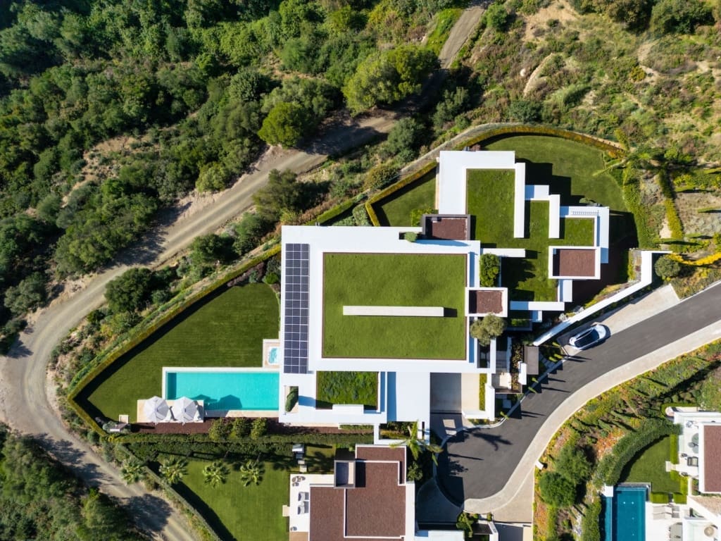 Luxury villa The Hills 1 in La Quinta with panoramic Mediterranean views offered by MDR Luxury Homes marbellaDJI_0007 | MDR Luxury Homes Luxury villa The Hills 1 in La Quinta with panoramic Mediterranean views offered by MDR Luxury Homes marbella
