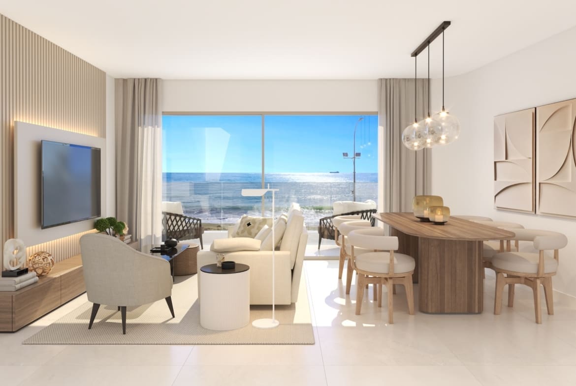 SeaScape Residences: Luxury beachfront homes by MDR Luxury Homes in Málaga.