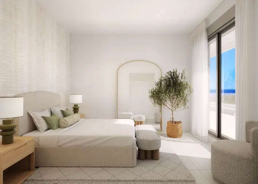 Luxury apartments in Aures Estepona with stunning sea views Exclusive real estate by MDR Luxury Homes DORMITORIO | MDR Luxury Homes Luxury apartments in Aures Estepona with stunning sea views – Exclusive real estate by MDR Luxury Homes.