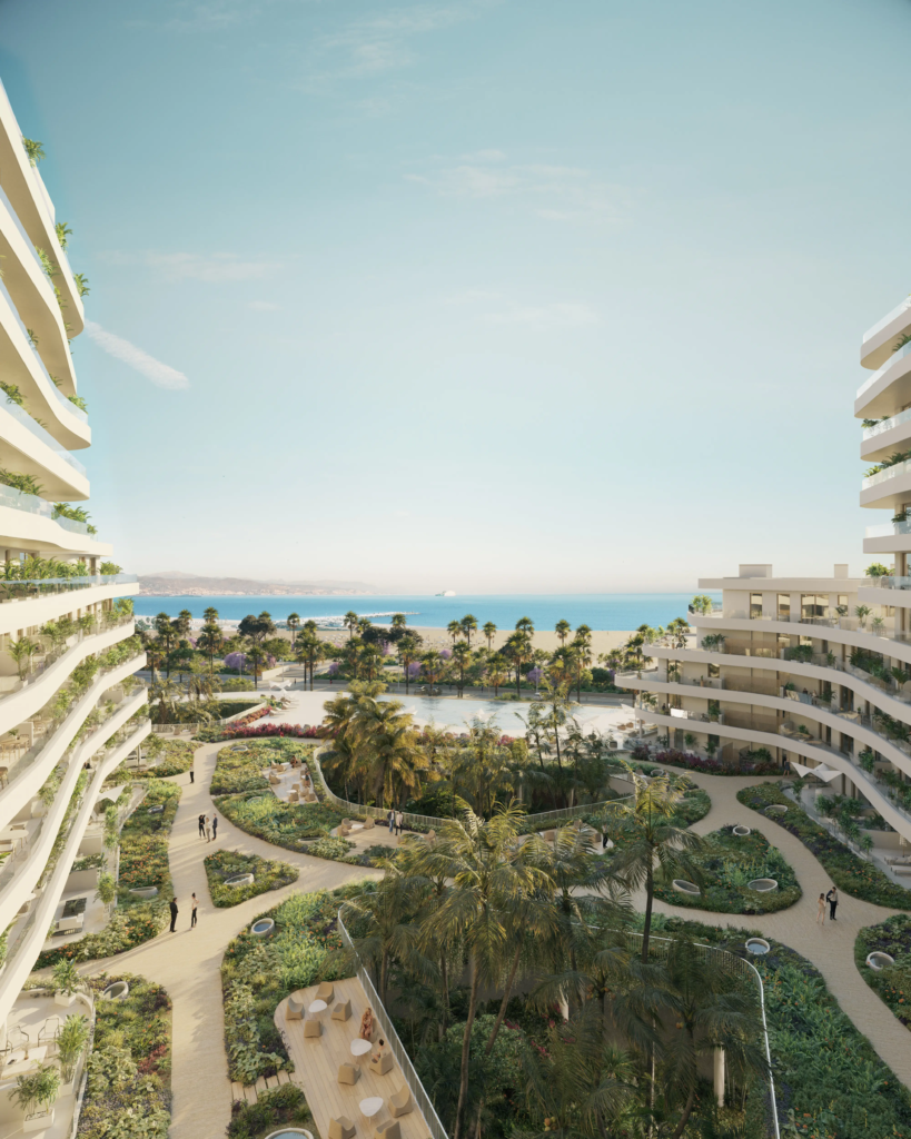 Luxury beachfront residences at Térmica Beach, Málaga – exclusive homes with sea views, premium amenities, and expert guidance from MDR Luxury Homes.