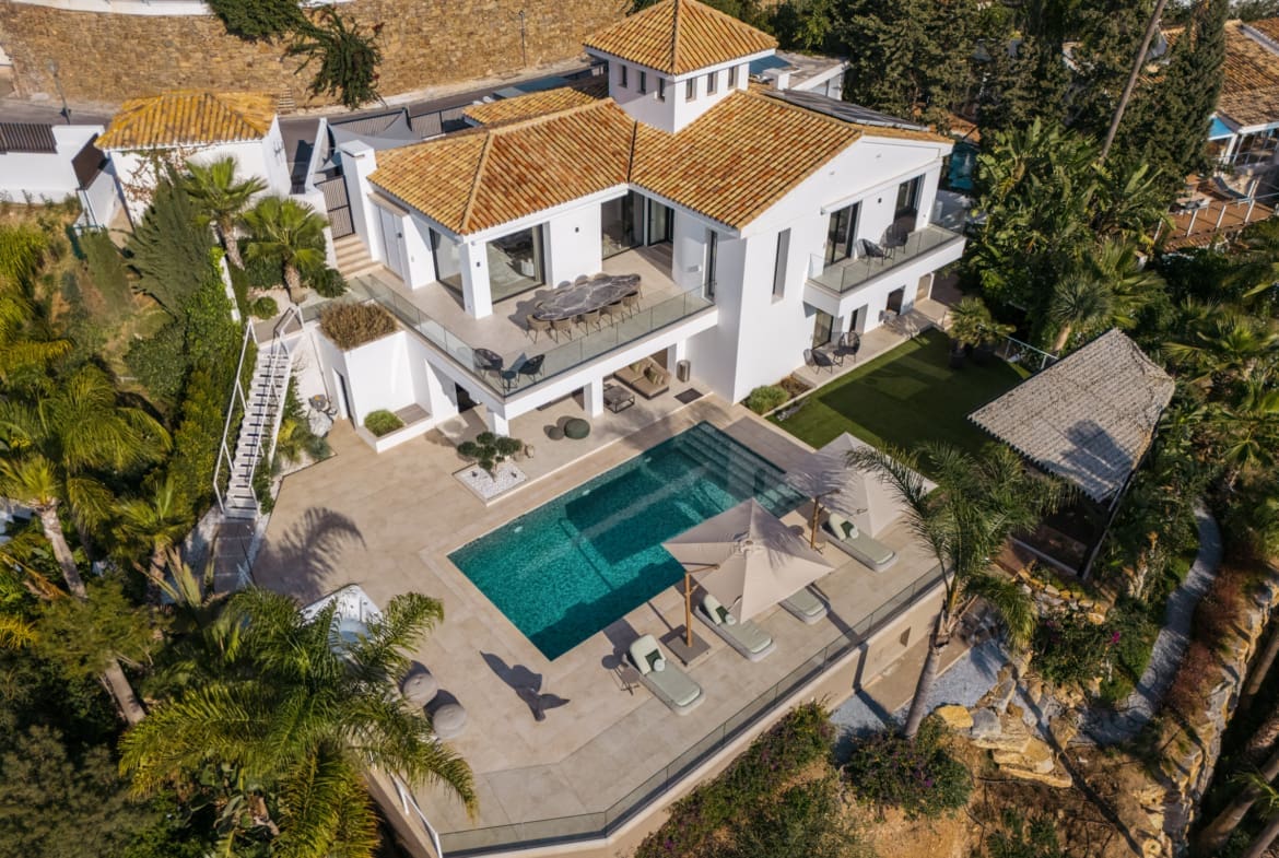 Luxury villa La Vista in El Rosario, Marbella – A Scandinavian-inspired home with sea views, offered by MDR Luxury Homes