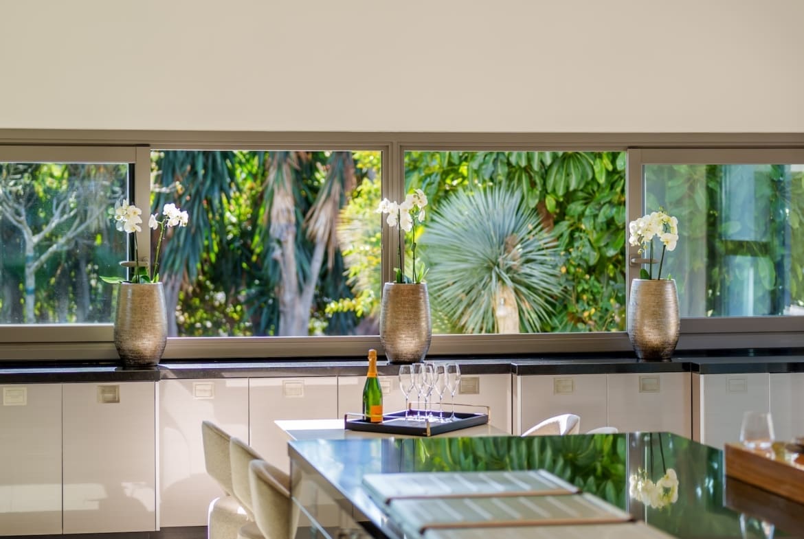 Villa Palm Springs in La Cerquilla, Marbella – luxury bungalow with botanical gardens and pool, listed by MDR Luxury Homes.