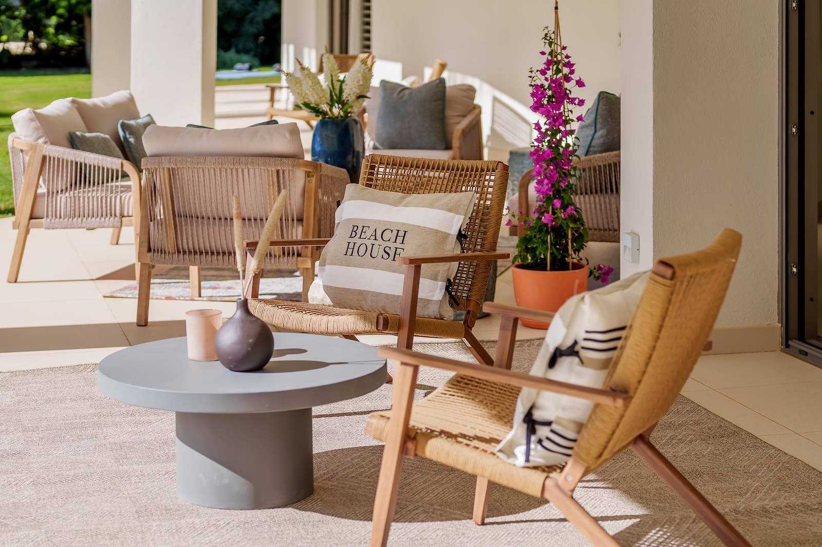 Villa Palm Springs in La Cerquilla, Marbella – luxury bungalow with botanical gardens and pool, listed by MDR Luxury Homes.