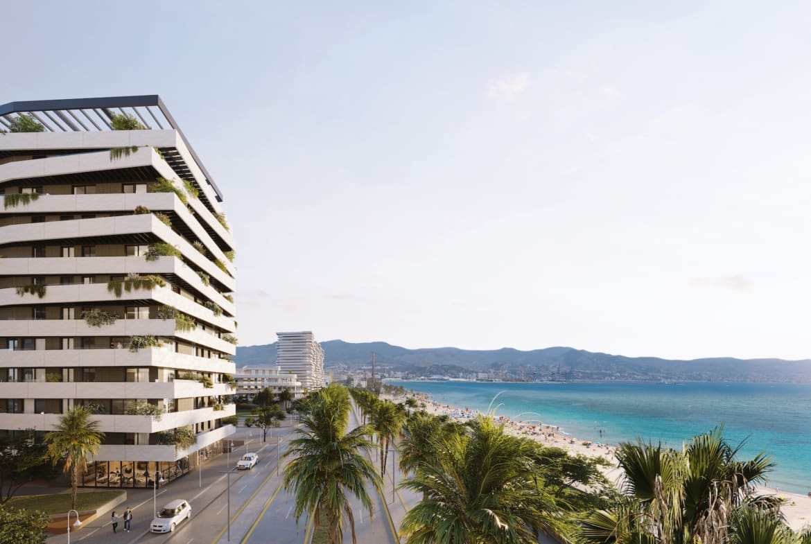 Beachfront penthouses with sea view in Málaga – Octavia by MDR Luxury Homes