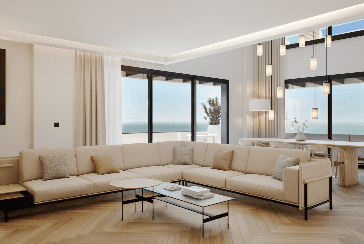 Beachfront penthouses with sea view in Málaga – Octavia by MDR Luxury Homes