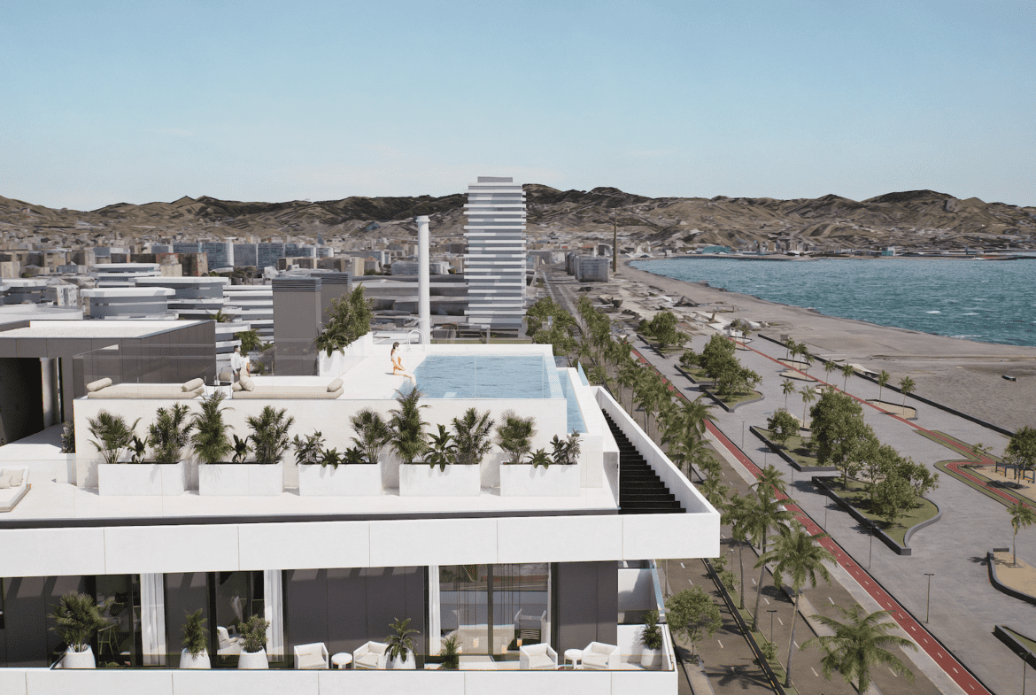 Beachfront penthouses with sea view in Málaga – Octavia by MDR Luxury Homes