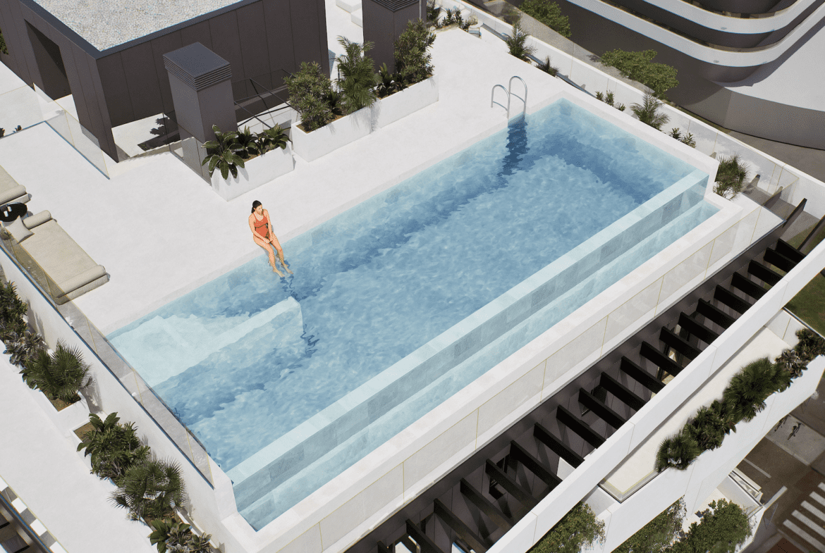 Beachfront penthouses with sea view in Málaga – Octavia by MDR Luxury Homes