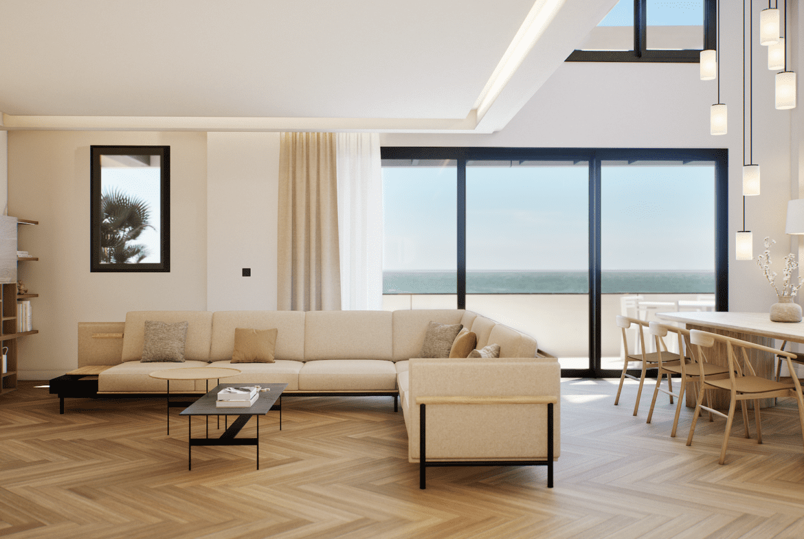 Beachfront penthouses with sea view in Málaga – Octavia by MDR Luxury Homes