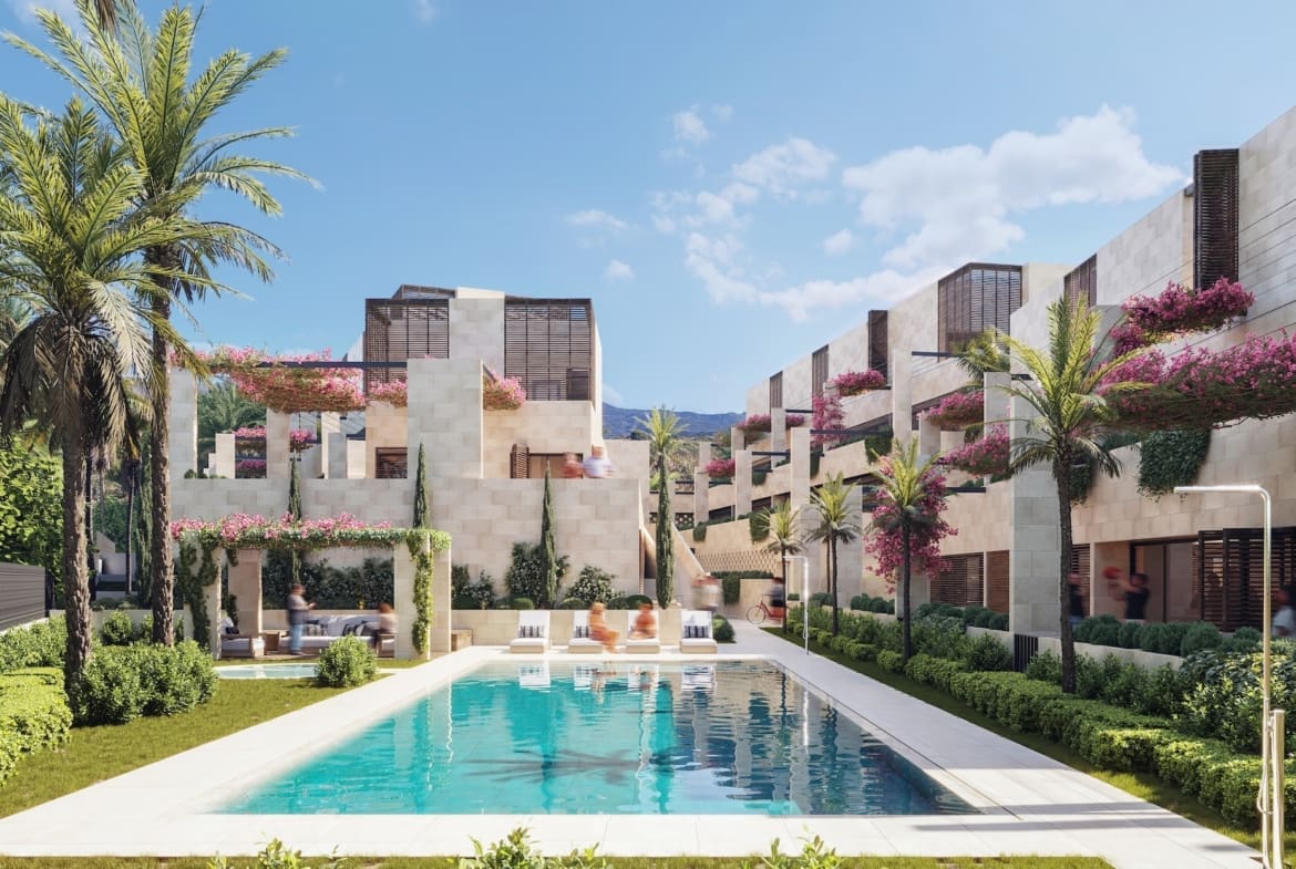 Luxury apartments in Estepona’s New Golden Mile – Bougainvillea offers exclusive sea-view residences with premium amenities, available through MDR Luxury Homes.