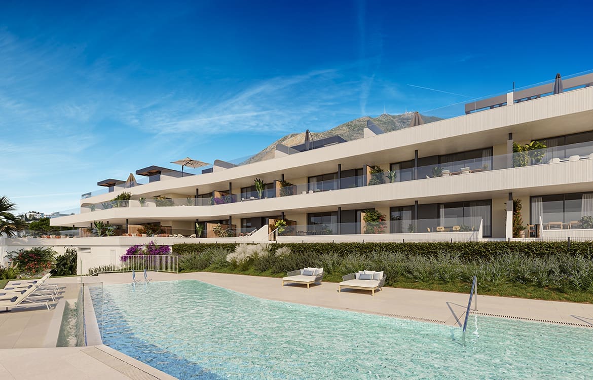 Luxury sea view apartments in Astrid Torremuelle, Benalmádena – Costa del Sol homes with infinity pool by MDR Luxury Homes