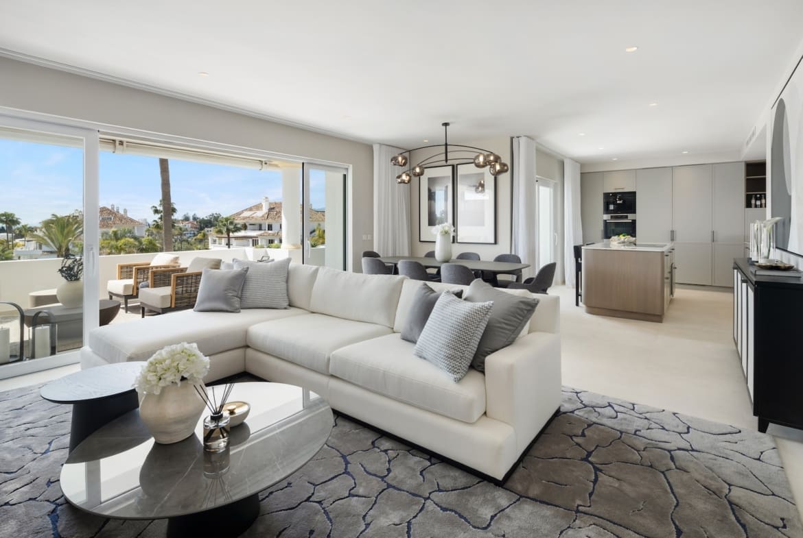Marismas 1 luxury duplex apartment for sale on Marbella Golden Mile – presented by MDR Luxury Homes