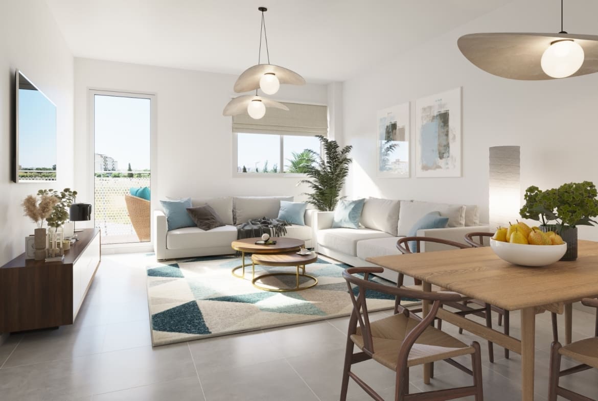 Modern apartments in Vélez-Málaga with terrace and pool – Los Olivos Residencial by MDR Luxury Homes