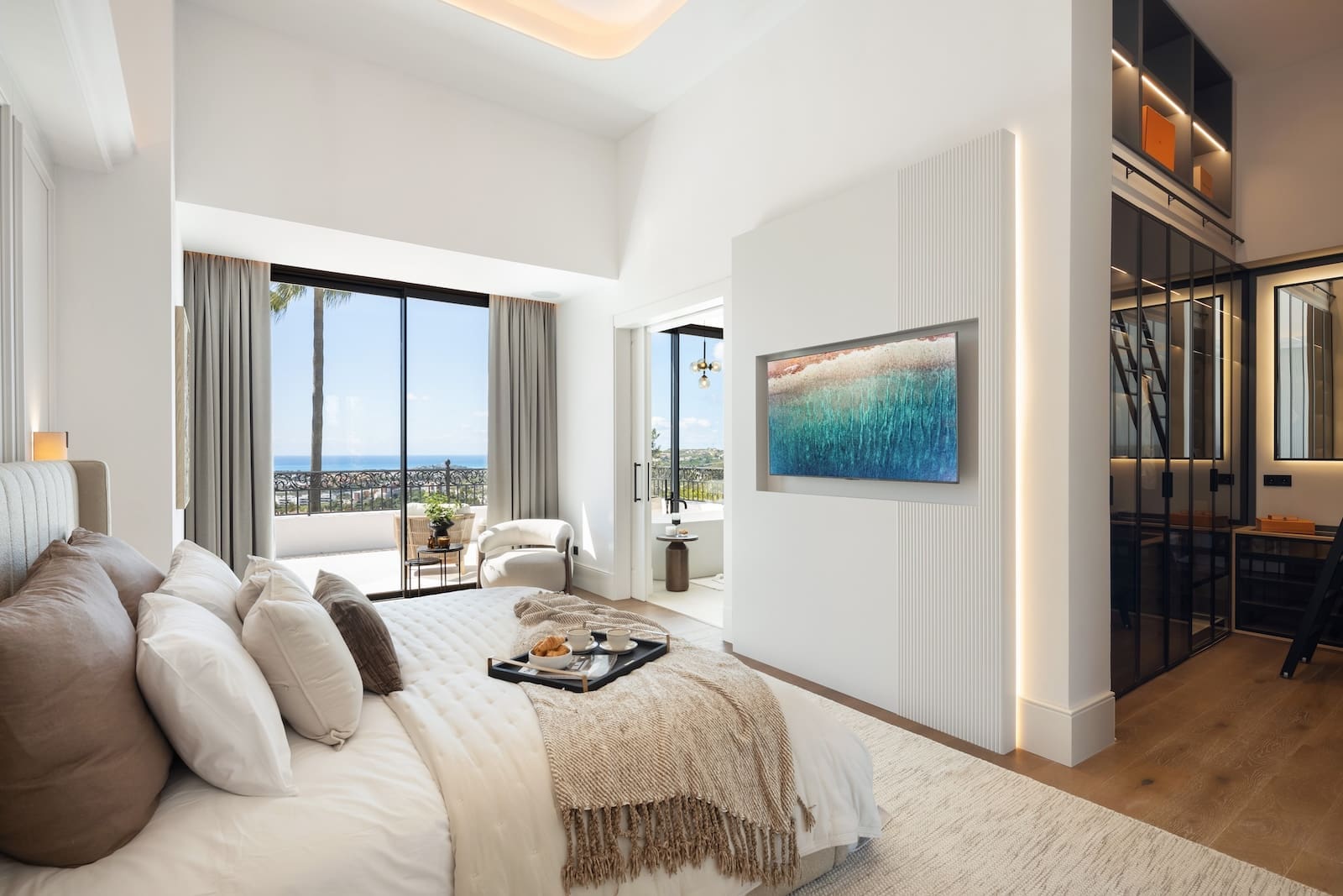 Villa Fortuna in Los Arqueros modern luxury villa with sea views pool and smart tech listed by MDR Luxury Homes 21 Villa Fortuna in Los Arqueros – modern luxury villa with sea views, pool and smart tech, listed by MDR Luxury Homes.