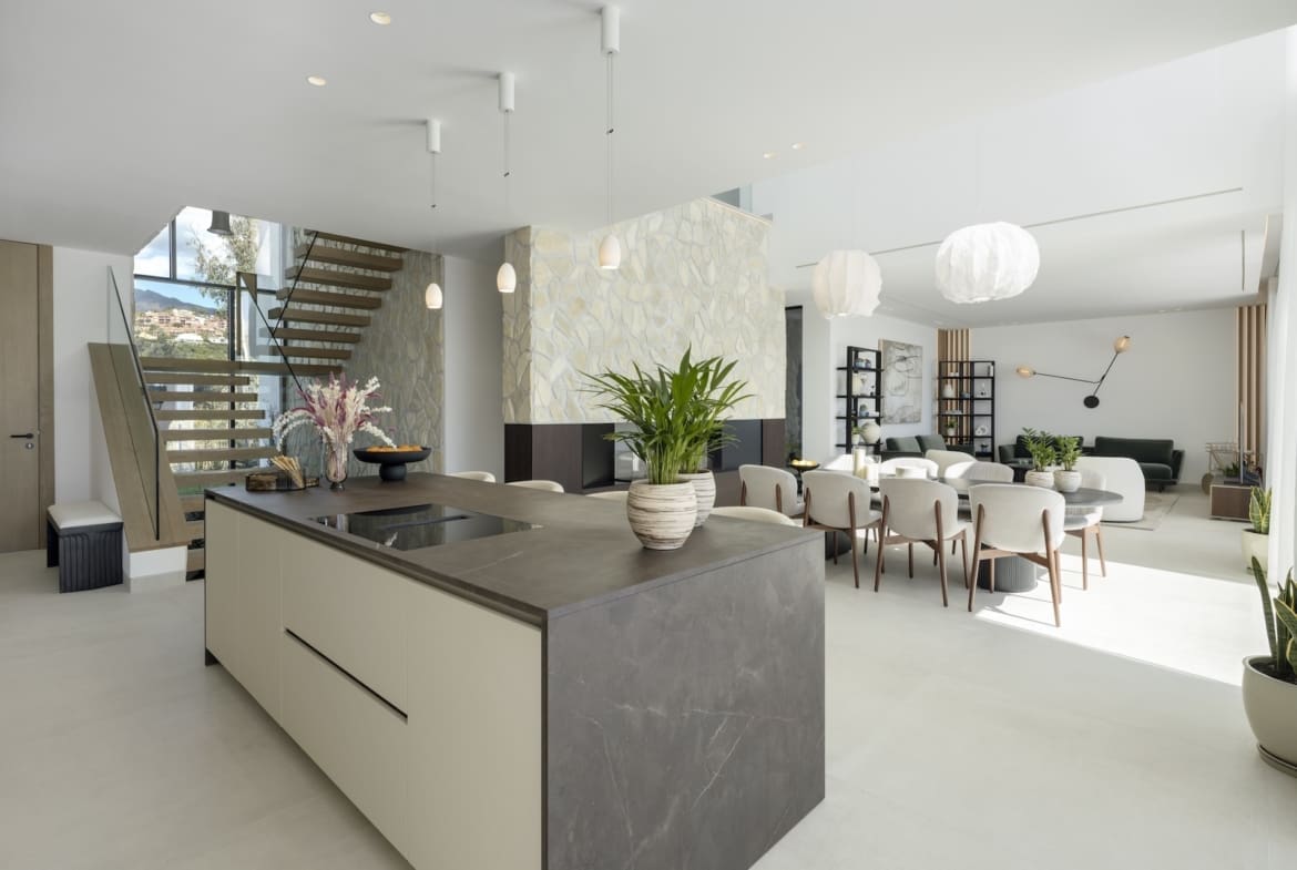 Villa Tiza modern luxury villa with panoramic sea and mountain views in La Quinta – listed by MDR Luxury Homes