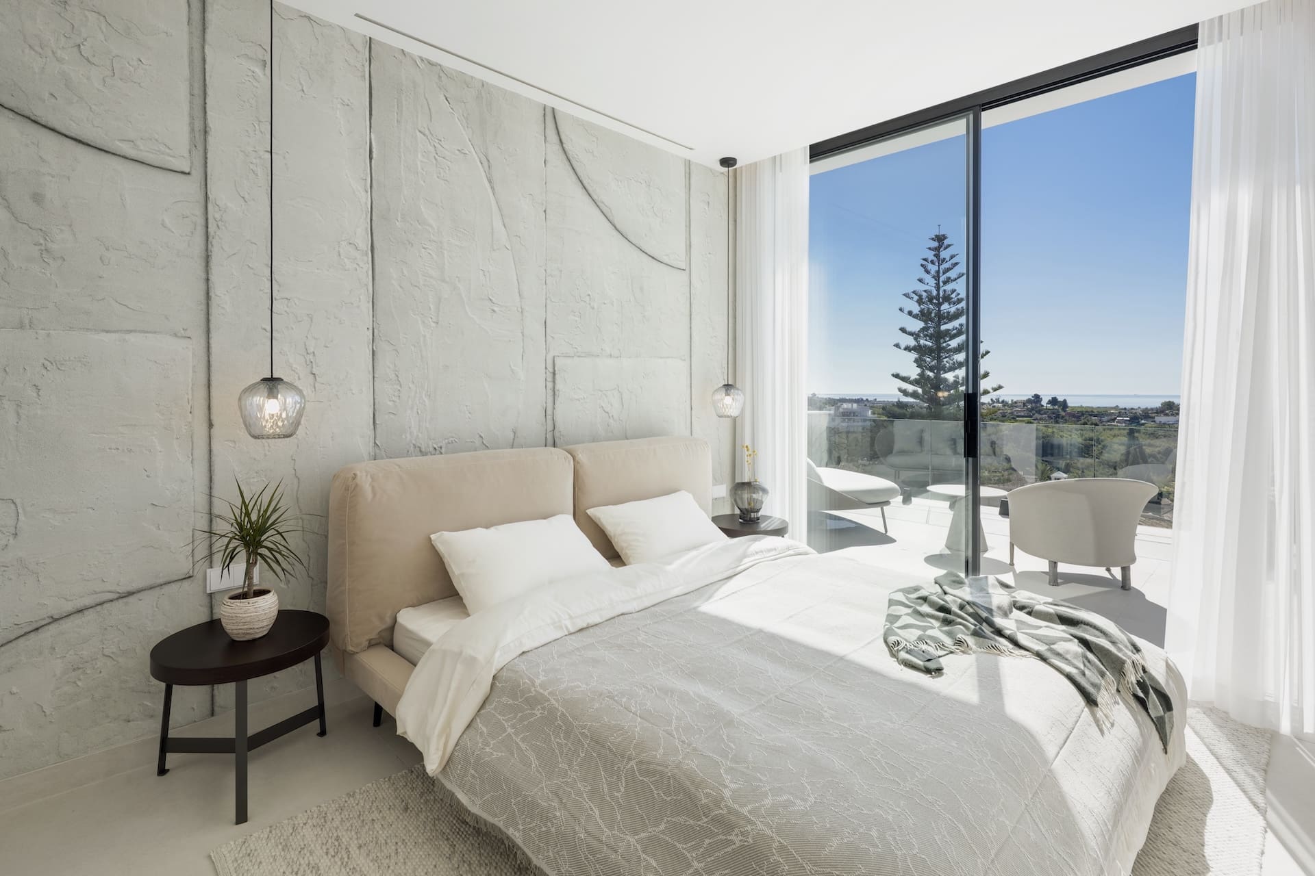 Villa Tiza modern luxury villa with panoramic sea and mountain views in La Quinta – listed by MDR Luxury Homes