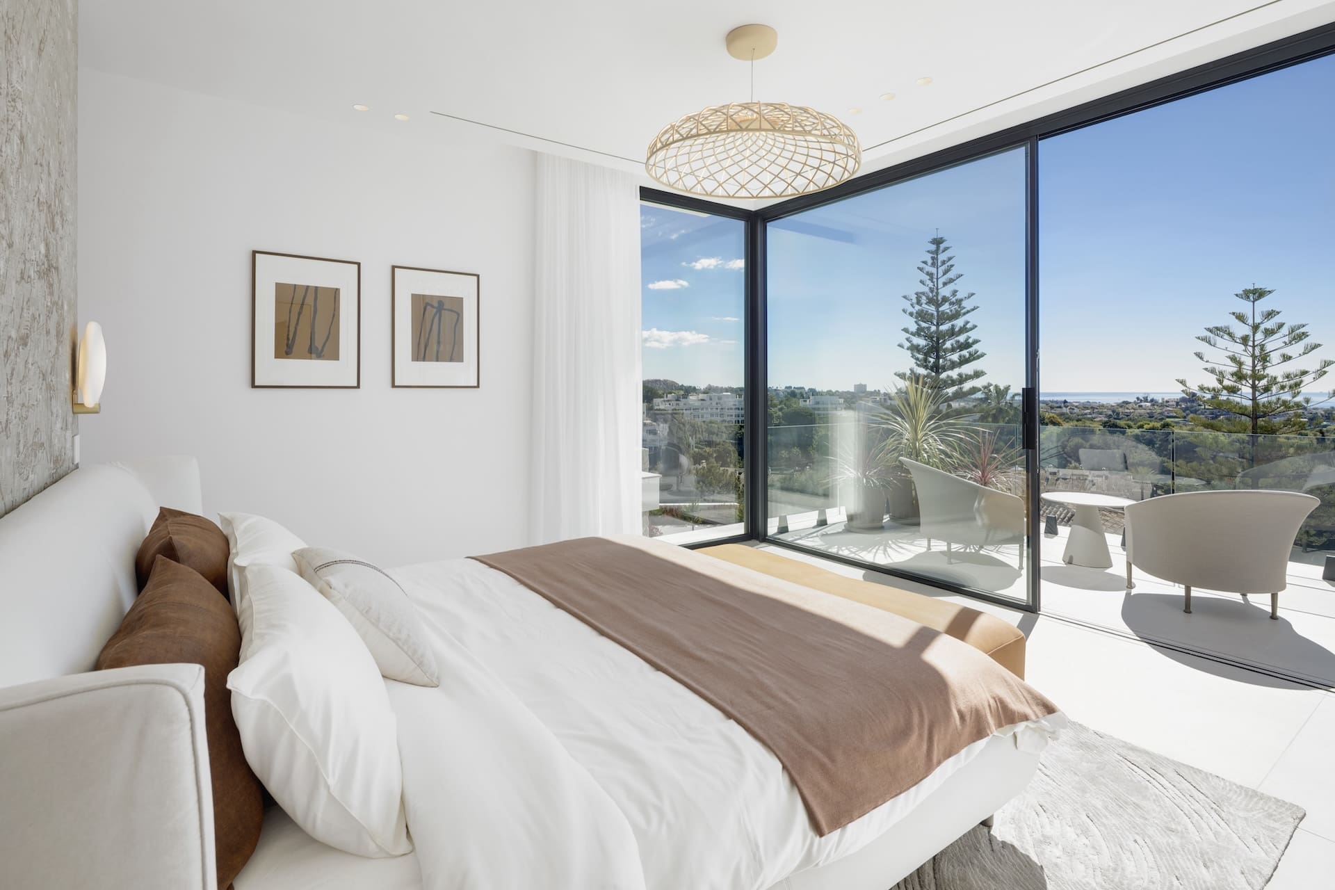 Villa Tiza modern luxury villa with panoramic sea and mountain views in La Quinta – listed by MDR Luxury Homes