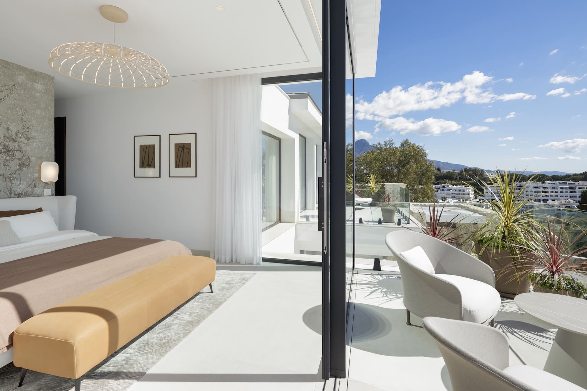 Villa Tiza modern luxury villa with panoramic sea and mountain views in La Quinta – listed by MDR Luxury Homes