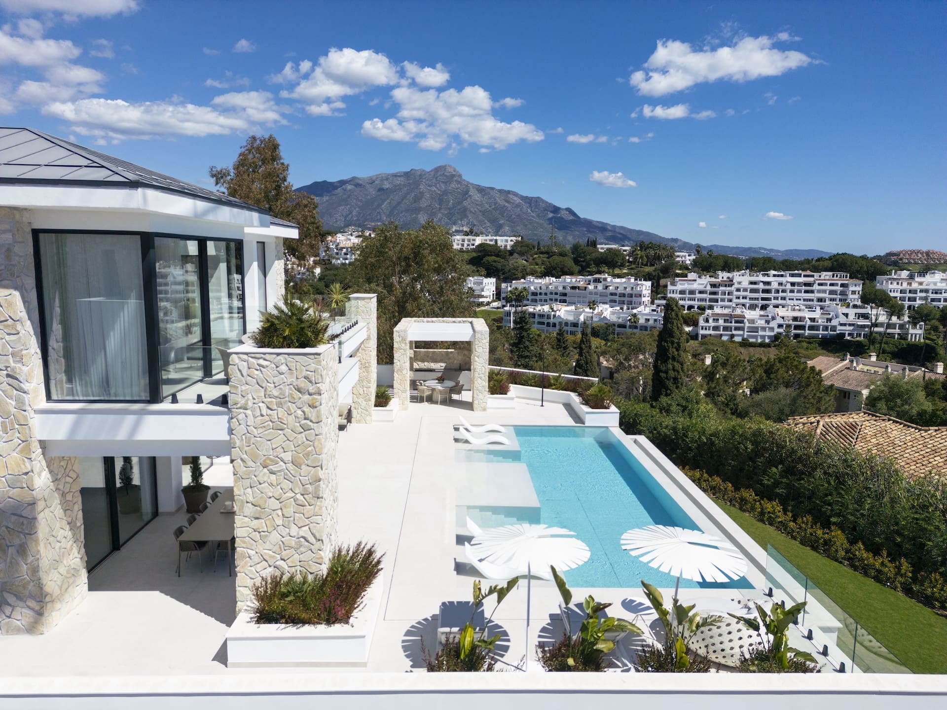 Villa Tiza modern luxury villa with panoramic sea and mountain views in La Quinta – listed by MDR Luxury Homes