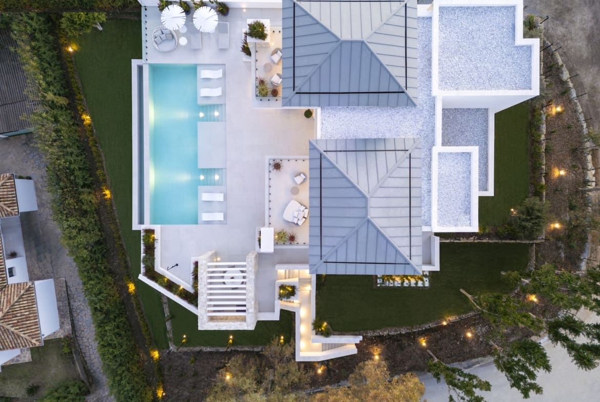 Villa Tiza modern luxury villa with panoramic sea and mountain views in La Quinta – listed by MDR Luxury Homes