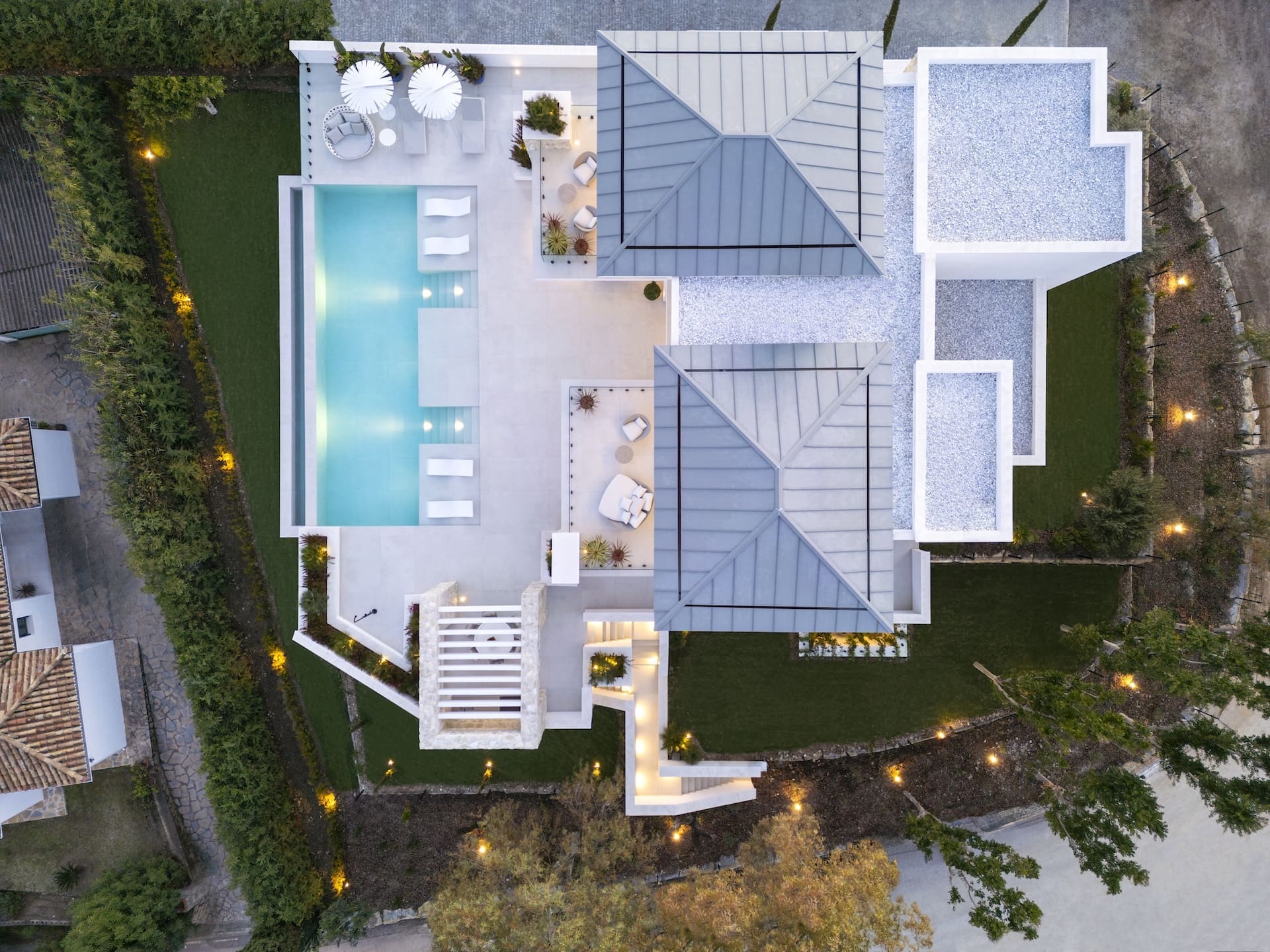 Villa Tiza modern luxury villa with panoramic sea and mountain views in La Quinta – listed by MDR Luxury Homes