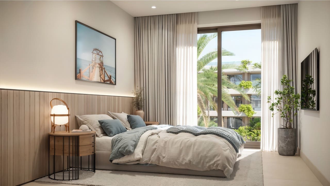 10_Sea view apartments in Marbella West with infinity pool MDR Luxury Homes West_Piso_tipo_Dormitorio Large New build apartments Marbella West with coworking and wellness – MDR Luxury Homes