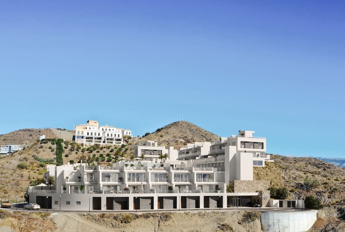 Mary’s Hill sea view townhouses in Torrox Costa, Costa del Sol – listed by MDR Luxury Homes