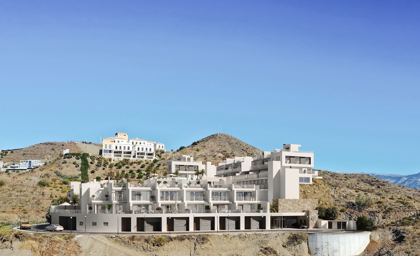 Mary’s Hill sea view townhouses in Torrox Costa, Costa del Sol – listed by MDR Luxury Homes