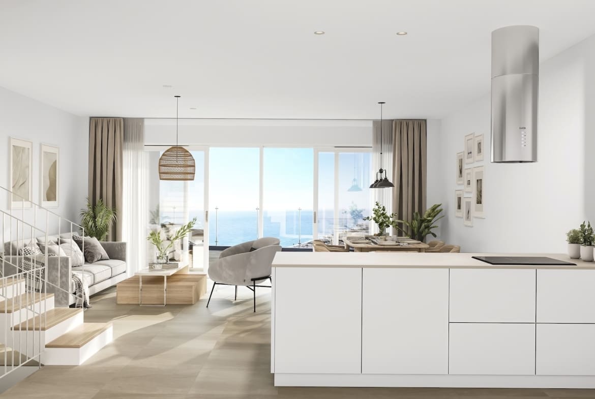 Mary’s Hill sea view townhouses in Torrox Costa, Costa del Sol – listed by MDR Luxury Homes