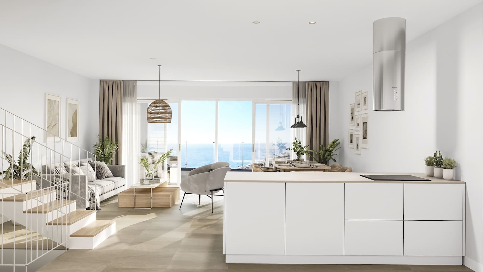 Mary’s Hill sea view townhouses in Torrox Costa, Costa del Sol – listed by MDR Luxury Homes