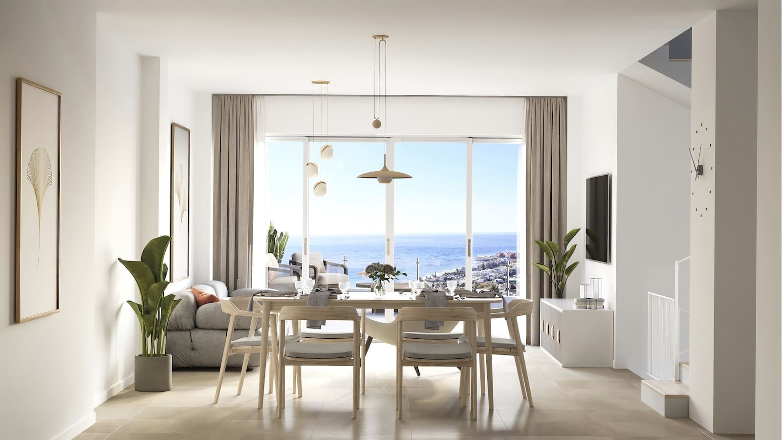 Mary’s Hill sea view townhouses in Torrox Costa, Costa del Sol – listed by MDR Luxury Homes
