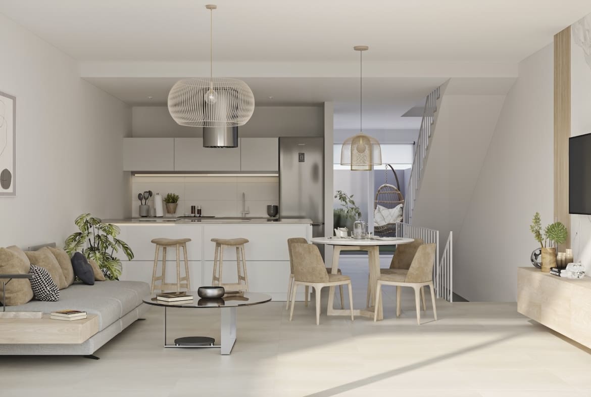 Mary’s Hill sea view townhouses in Torrox Costa, Costa del Sol – listed by MDR Luxury Homes